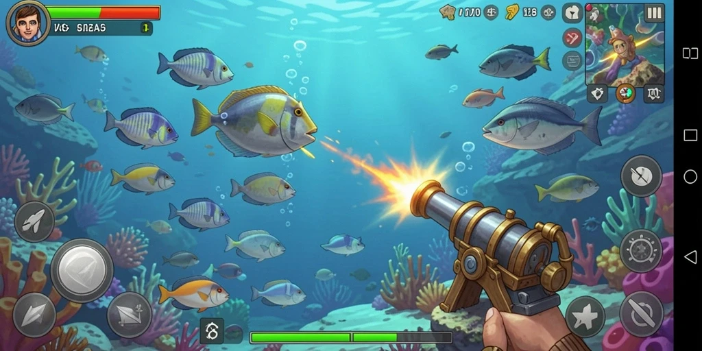 Tampilan fitur multiplayer yang memungkinkan pemain berinteraksi.