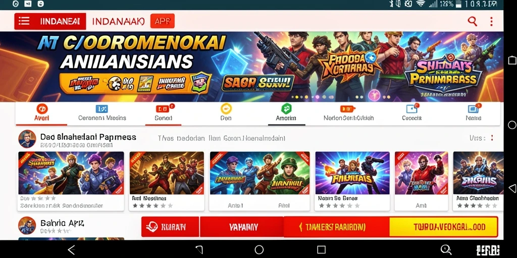 Menampilkan salah satu mode permainan yang menantang dan kompetitif.