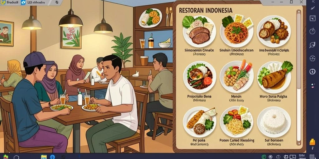 Leader board menunjukkan posisi pemain dibandingkan yang lain.