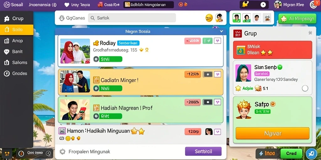 Karakter unik yang dapat pemain kustomisasi dan mainkan.